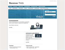 Tablet Screenshot of noretron.fi